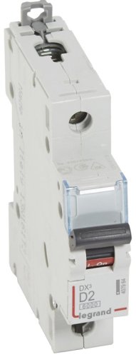 Выключатель автоматический Legrand DX3-E 6000 1п 2А D 10кА картинка